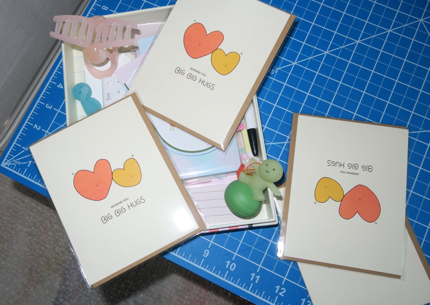 Big Big Hugs Greeting Card