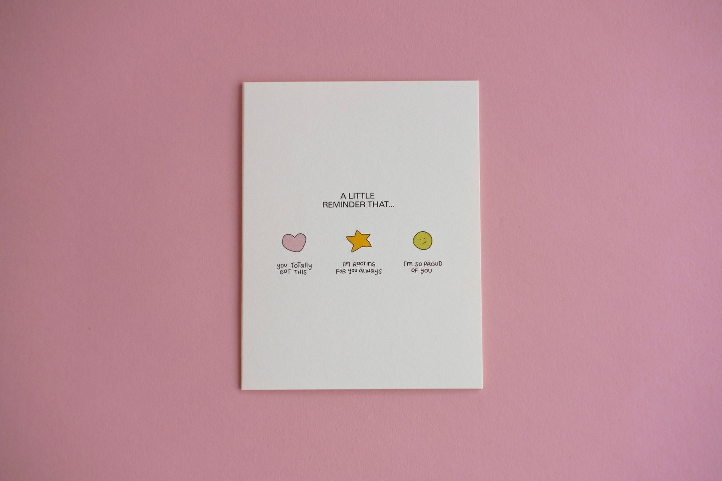A Little Reminder Greeting Card